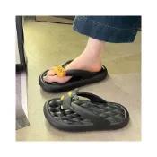 (店+)軟底人字拖女士夏季可愛臘腸狗沙灘防滑厚底外穿夾腳踩屎感涼拖鞋