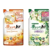 (店+)【LION 獅王】日本 香氛柔軟配方洗衣精補充包 500g