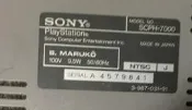 二手市面稀少復古日本制Sony PlayStation SCPH-7000(測試可以讀遊戲歡迎自取當收藏/裝飾品)