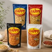 ☆菲律賓代購♡⃛現貨•HAPPY Peanuts 調味花生(BBQ/調味花生迷你/蒜味) 追劇零食 100g