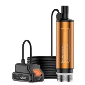【森森機具】牧田款 電動抽油/水泵 2電池2.0Ah+1充電器+5米水管(澆菜神器 自吸泵加油槍 小型抽油泵)