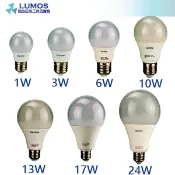 【台灣現貨】白光/黃光 LED 燈泡 E27 1W/3W/6W/10W/13W/17W/24W