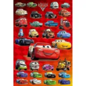 Tenyo  閃電再起  96片  拼圖總動員  Cars 3  迪士尼  日本進口拼圖
