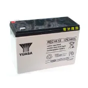 頂好電池-台中 台灣湯淺 YUASA REC10-12 12V 10AH 深循環鉛酸密閉電池 不斷電系統 電動車電池