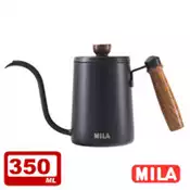 【百利市購物中心】MILA 木柄鶴嘴不鏽鋼手沖壺350ml