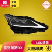 極樂藏寶閣 【矩陣三眼】RX大燈總成 雷克薩斯RX大燈 改裝大燈 LED大燈 日行燈 專車專用 20-22款RX300 高亮聚光 無損安裝