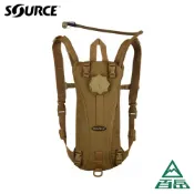 [Source]Tactical軍用水袋背包/3L 狼棕色 4000330203【士林百岳】原廠正貨
