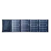 太陽能板 充電板 30W 太陽能發電板( 充手機 行動電源 可折疊 雙USB+DC輸出 防災 應急)