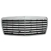 台灣製卡嗶車燈 適用於 Benz 賓士 E-CLASS W124 93-96 水箱罩/水箱護罩 中網 水柵