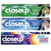 CLOSE UP EVERFRESH TRIPLE FRESH ANEKA PASTA GIGI 160g