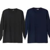 (店+)《 豐華圓華 》PerGIBO紅螞蟻  排汗圓領 T 長袖  丈青/黑色
