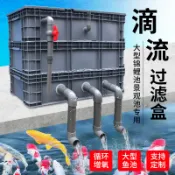 🔥廠家直銷-破損包賠🔥免運 魚池周轉箱過濾箱 大型錦鯉室外魚池 漁場過濾器自製滴流水循環系統