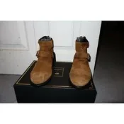 H&M X Balmain Suede Boots 聯名 麂皮靴 靴子 皮靴 44