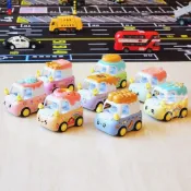(店+)『Q版合金表情餐車/8款』甜點車 可愛餐車 薯條餐車 冰淇淋車 熱狗餐車 漢堡車 甜甜圈車 耐摔玩具車
