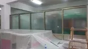 彰化宏新~建築專用玻璃彩藝紙~霧面彩藝紙~自黏性帶背膠~
