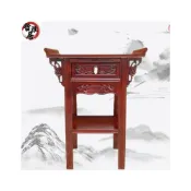 (店+)榆木香台佛龕貢桌神臺佛桌條案中堂供桌財神桌觀音小供桌家用