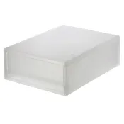 【MUJI 無印良品】PP盒/淺型/正反疊/