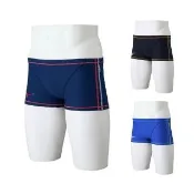 【MIZUNO 美津濃】EXER SUITS 男款 平口泳褲 訓練用 耐穿 (N2MBC062-)