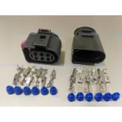 奧迪 Audi 福斯 VW 後尾燈 尾燈 總成 O2 含氧 TPS 感知器 sensor 感測器 6P 插頭 接頭 插座