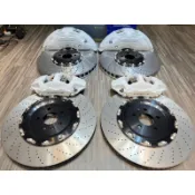 保時捷 AKEBONO 10活塞 BREMBO GT3後四 卡鉗