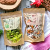 梅精球90g 枇杷球110g 糖果休閒零食