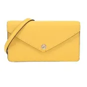 【Michael Kors】TRAVEL防刮信封式WOC斜背包(黃色)