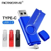 128GU盤手機電腦雙用16G轉速優盤32G高速TYPE-C大容量64G車載USB隨身碟