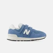 【NEW BALANCE】NB 574 童鞋 休閒鞋 運動鞋 魔鬼氈 中大童 男童 女童 藍色 (P57466A-W)