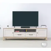 (店+)【 沐家具 mufurniture 】Koreai 鄉村風6尺電視櫃/客廳/抽屜收納/台灣製造