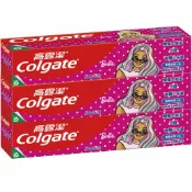 來易購 高露潔 防蛀含氟兒童牙膏 香香水果口味(芭比) 40gx3入