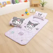 【Costco好市多】MIT卡通兒童睡墊枕被組 酷洛米 幸福時刻 紫 MIT Sleeping Pad Set For Kids Kuromi Purple