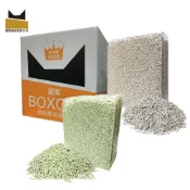 國際貓家 BOX CAT金標 高效除臭豆腐砂貓屋精裝組2KGX3包