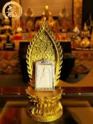 協貿國際日用品生活6館 泰吉寶藏 泰國佛牌正品 龍婆門moon 崇迪佛 瓦拉康正牌 2545 銀殼