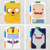 人氣卡通人物阿寶 老皮 悠遊卡 (實體悠遊卡,非貼紙) 探險活寶BMO Adventure Time Finn Jake