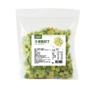 河洛嚴選 冷凍酪梨丁 500g(效期2028/01/22)【玩饗食庫】冷凍酪梨 冷凍酪梨丁 超級食物 原型食物 低碳水