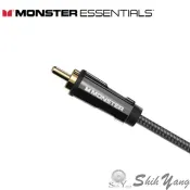 美國 MONSTER Cable Essentials Subwoofer 重低音訊號線 單聲道RCA音訊線 3米/5米