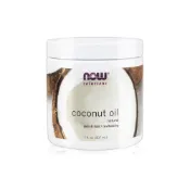 【NOW】純淨椰子油 Coconut Oil Pure 207ML 未分餾椰子油/月桂酸C12/基礎油/基底油/按摩油