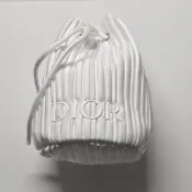 DIOR 迪奧法式百摺束口包 全新未使用