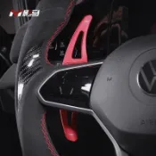 適用於福斯 VW Golf 8/7/7.5 方向盤 換擋撥片 GTI/Rline 車內裝飾 方向盤裝飾 撥片