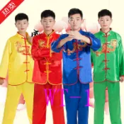 【優選】打鼓演出服男士秧歌服民族舞蹈演出服漢服裝舞龍舞獅服限定