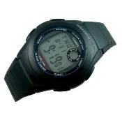 附發票 台灣卡西歐公司貨【時間光廊】CASIO 卡西歐 十年電池 碼錶/鬧鐘 防水 學生/當兵 F-200W-1A