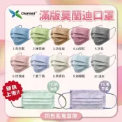 (店+)昌明 守護天使 成人口罩 50入/盒 滿版莫蘭迪 口罩 50入 平面口罩 醫用口罩 口罩醫療 獨立包裝