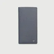 【BRAUN BUFFEL 德國小金牛】瓦拉頓-TW 14卡薄型長夾-深藍色(BF537-322-MAR) 錢包送禮推薦
