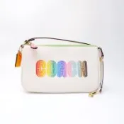Coach Nolita 19 麻將包Rainbow小挎包-彩虹調色-CA438-美國原廠專櫃公司貨