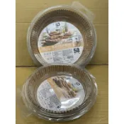 圓形氣炸鍋烘焙紙50入 烘焙紙 氣炸鍋紙 料理紙