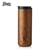 BINCOO 咖啡保溫杯 陶瓷塗層內膽 隨行杯 高檔精致杯子 高顏值水杯 大容量400ML/500ML