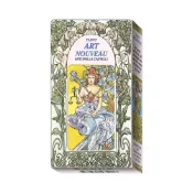 (店+)新藝術塔羅牌,贈中文翻譯｜Art Nouveau Tarot｜78張，豐富內容，饗宴視覺之美【左西】