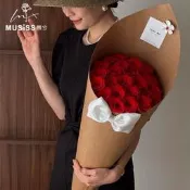 【可開發票】巨型站得住甜筒冰淇淋包裝紙包花紙鮮花神器加厚防水花束diy材料