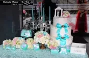 婚禮佈置 道具出租 Tiffany 拍照道具 租借 背板 婚禮背板 自助婚紗 DIY 會場布置 相本桌 收禮桌
