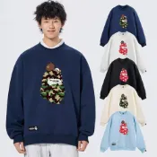 (店+)Fingercroxx FGXX BAPE A BATHING APE 猿人頭 迷彩 桃紅 衛衣 大學踢 大學Tee
